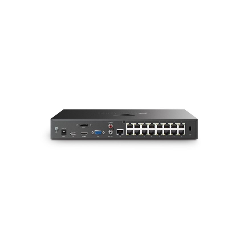 TP-Link VIGI VIGINVR2016H-16MP4TB musta – 4