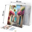 Pilt joonistamiseks numbritega 40x50 cm Massido Linnamaastik