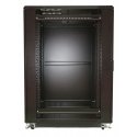 Extralink Rackmount cabinet 32U 600x800 Black standing