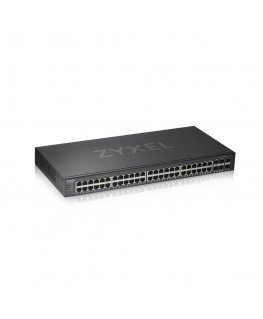 Zyxel GS1920-48V2 Управляемый Gigabit Ethernet (10/100/1000) Черный