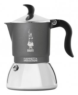 Bialetti Fiammetta Induction Mokos gaminimo indas 0,13 L Pilka, Sidabras