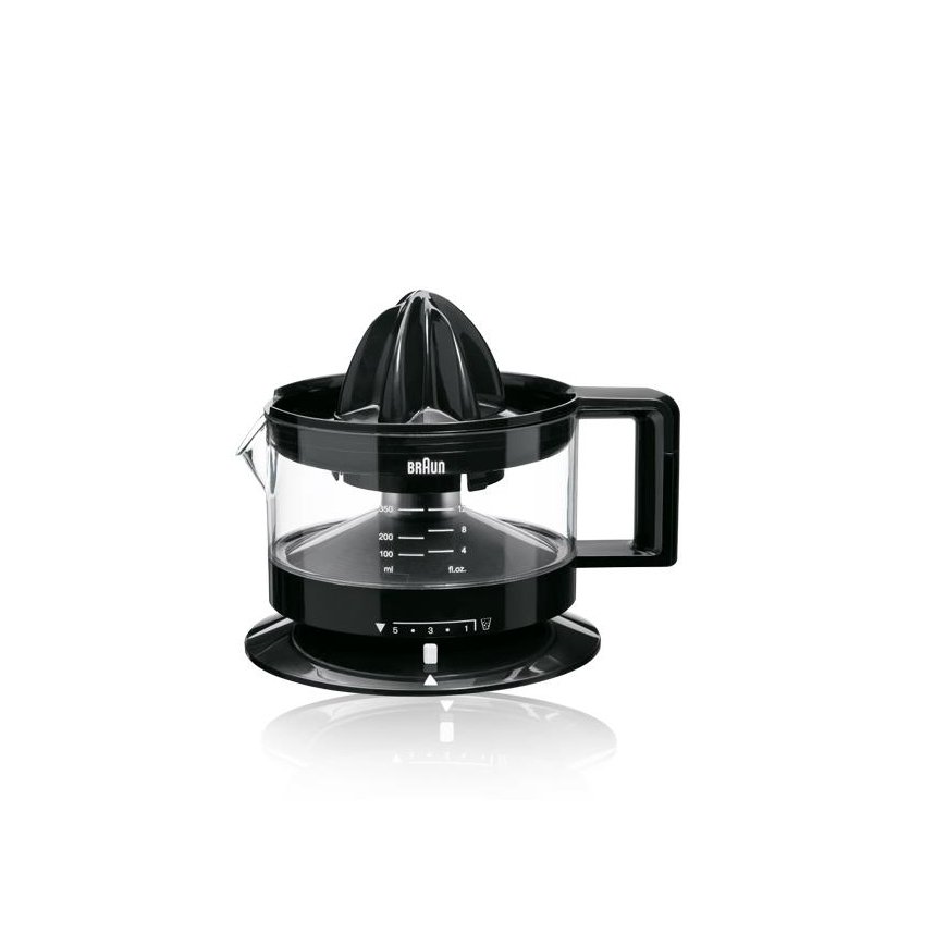 Braun CJ3000BK electric citrus press 0.35 L 20 W Black