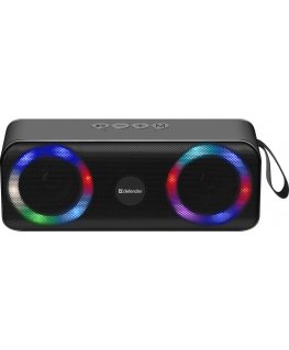 Defender Q1 Портативная стереоколонка Черный 10 W