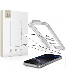 Graniitklaas TECH-PROTECT QUICK SET+ 2-PAK IPHONE 17 PRO Must