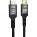 PremiumCord ULTRA HDMI 2.1 High Speed + Ethernet -kaapeli 8K@60Hz, kultapinnoitettu 3m