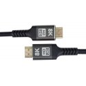 PremiumCord ULTRA HDMI 2.1 High Speed + Ethernet -kaapeli 8K@60Hz, kultapinnoitettu 3m
