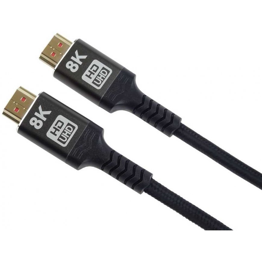 PremiumCord ULTRA HDMI 2.1 High Speed + Ethernet cable 8K@60Hz, gold plated 3m – 3