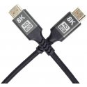 PremiumCord ULTRA HDMI 2.1 Augstas ātruma + Ethernet kabelis 8K@60Hz, zelta pārklājums 3m PremiumCord ULTRA HDMI 2.1 Augstas ātruma + Ethernet kabelis 8K@60Hz, zelta pārklājums 3m