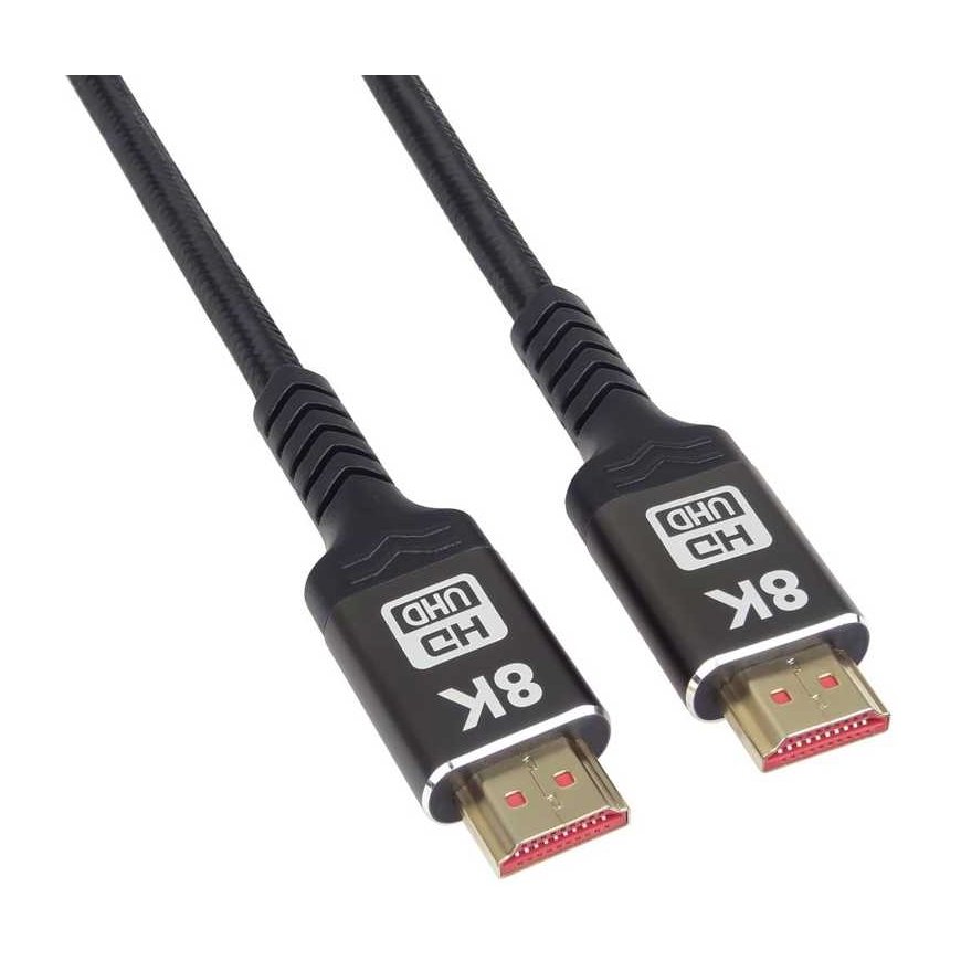 PremiumCord ULTRA HDMI 2.1 Augstas ātruma + Ethernet kabelis 8K@60Hz, zelta pārklājums 3m – 5