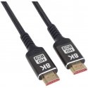 PremiumCord ULTRA HDMI 2.1 Augstas ātruma + Ethernet kabelis 8K@60Hz, zelta pārklājums 3m PremiumCord ULTRA HDMI 2.1 Augstas ātruma + Ethernet kabelis 8K@60Hz, zelta pārklājums 3m
