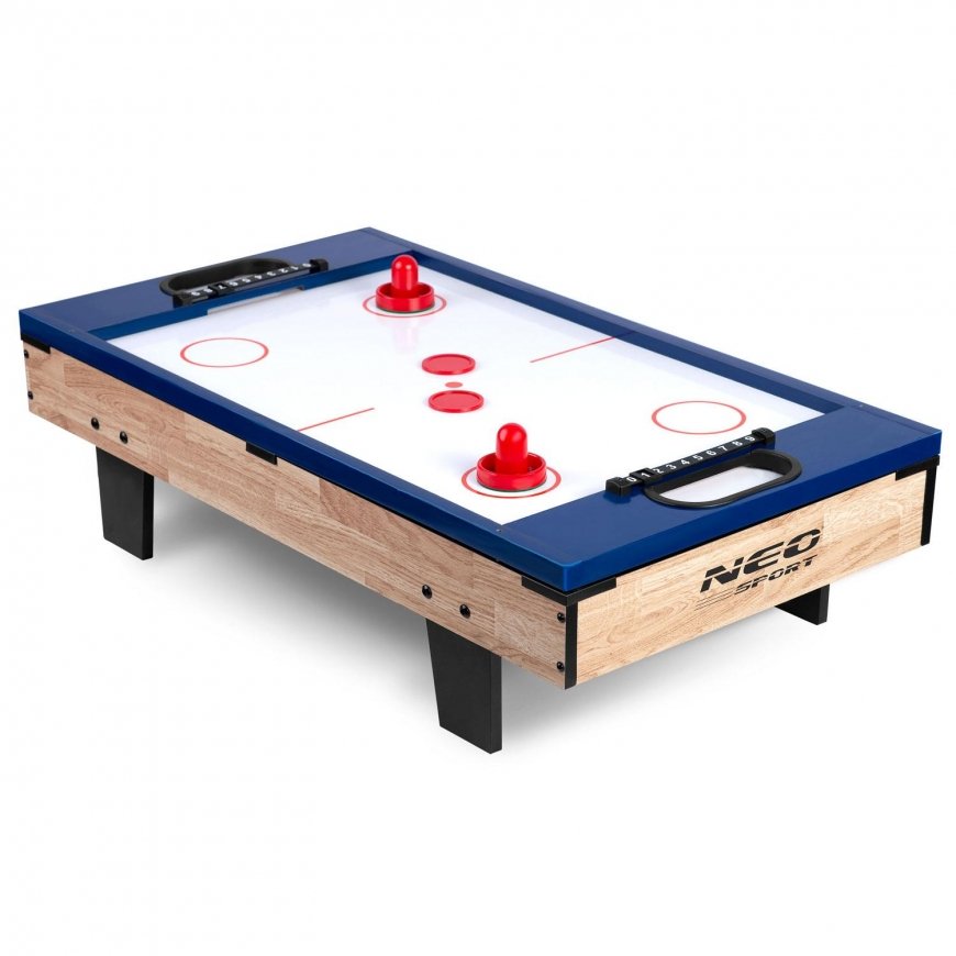 Neljä peliä yhdellä pöydällä 4in1 Neo Sport NS-800 80x43x30cm puinen – 4