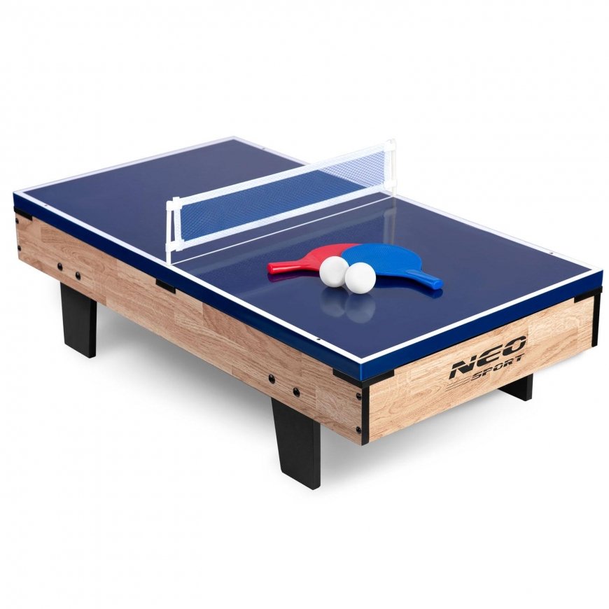 4in1 Neo Sport NS-800 Road Games Table 80x43x30cm wooden – 5