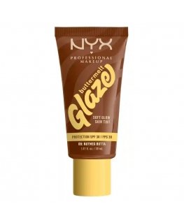 Nyx Professional Makeup Nyx Professional Make Up BUTTERMELT GLAZE aurinkosuojatönte + SPF30 08-Nutmeg Butta 30 ml