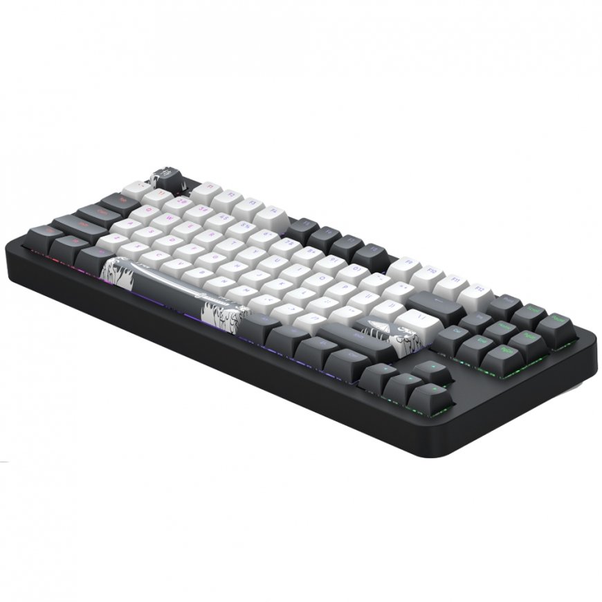 Klaviatuuri Dark Project ALU87B Bushido, G3MS Moonstone Switch, RU – 2