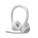 Logitech 981-001417 austiņas un brīvroku komplekts Bezvadu Birojs / zvanu centrs Bluetooth Balts