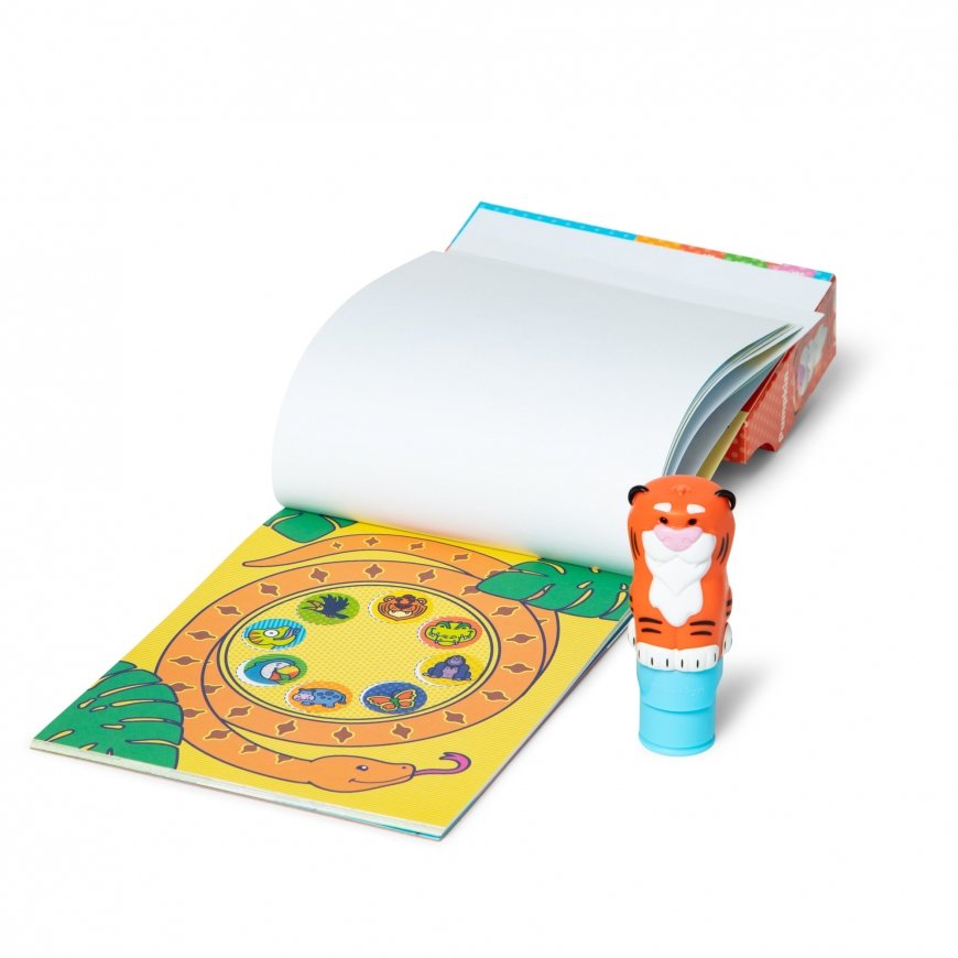 Melissa & Doug MAC STW StckrWowActvtyPadSetTiger GML bērnu uzlīme