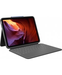 Logitech 920-011200 mobilo ierīču klaviatūra QWERTZ Vācu Smart Connector Grafīts