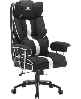 White Shark Baltas Shark LE MANS Gaming Chair black/white
