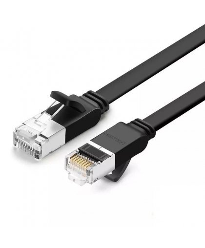 UGREEN Cat 6 UTP Flat Ethernet RJ45 Cable Pure Copper 5m black