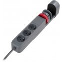 Orno 3 virzienu galda pagarinātājs 2P+Z, 1,5M H05VV-F 3x1,5mm², 2xUSB+1 C tips Orno 3 virzienu galda pagarinātājs 2P+Z, 1,5M H05VV-F 3x1,5mm², 2xUSB+1 C tips