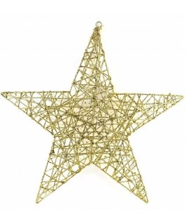 Mondex Since 1986 SANTA LILA star-shaped decoration 60x8cm LED