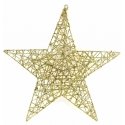 Mondex Since 1986 SANTA LILA star-shaped decoration 60x8cm LED