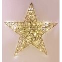 Mondex kopš 1986. gada SANTA LILA zvaigžņu formas dekorācija 60x8cm LED Mondex kopš 1986. gada SANTA LILA zvaigžņu formas dekorācija 60x8cm LED
