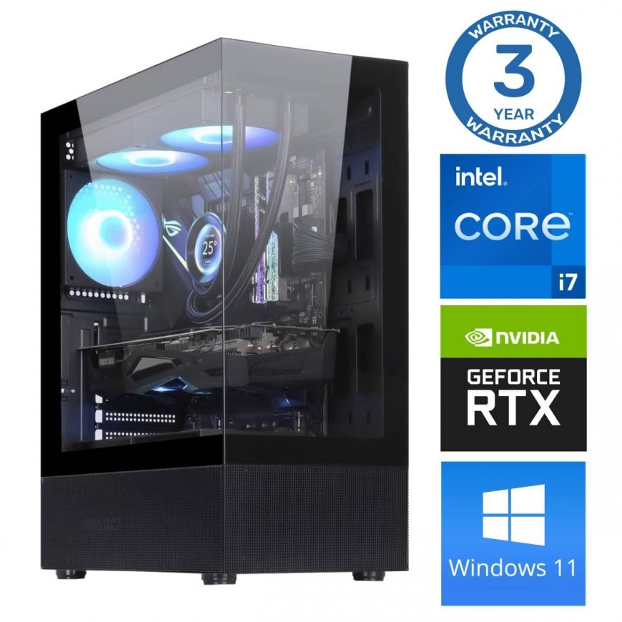 INTOP i7-12700F 16GB DDR5 500SSD M.2 NVME+2TB RTX5050 8GB WIN11