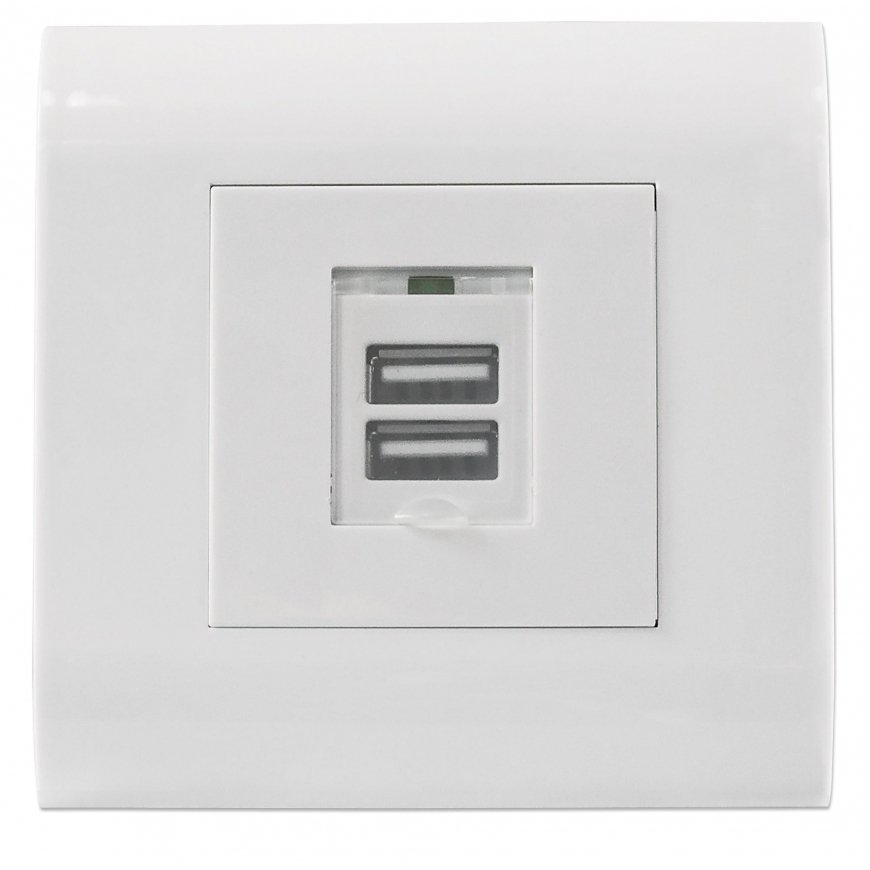 Intellinet 772211 kontatkligzda USB A Balts
