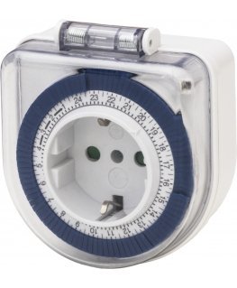 Airam TIMER IP44, 24H, long plug
