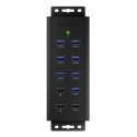 ICY BOX IB-HUB1703-QC3 USB 3.2 Gen 1 (3.1 Gen 1) Type-B 5000 Mbit/s Black ICY BOX IB-HUB1703-QC3 USB 3.2 Gen 1 (3.1 Gen 1) Type-B 5000 Mbit/s Black