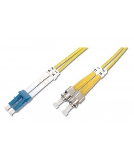 Digitus DK-2931-03 InfiniBand/fibre optic cable 3 m LC ST I-VH Желтый