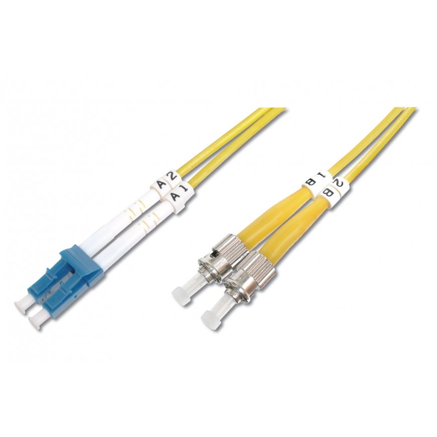 Digitus DK-2931-03 InfiniBand/fibre optic cable 3 m LC ST I-VH Желтый