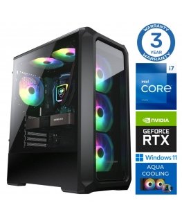 INTOP AQUA i7-14700F 16GB DDR5 500SSD M.2 NVME RTX5050 8GB WIN11