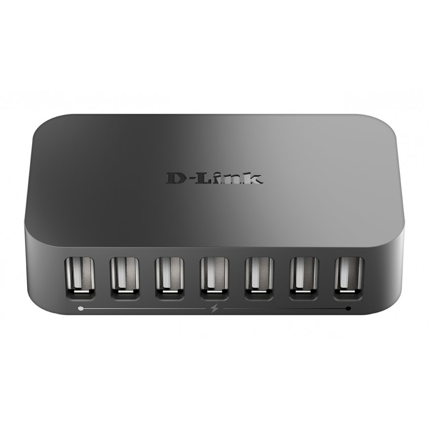 D-Link DUB-H7 USB 2.0 Type-B 480 Mbit/ai Juoda