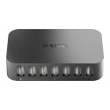 D-Link DUB-H7 USB 2.0 Type-B 480 Mbit/s Melns