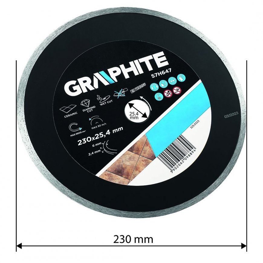 Graphite 57H647 tikksae, jõhvsae ja mõõksae tera 1 tk