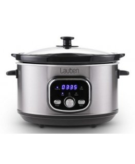 Lauben LBNSC3500SB lėto virimo puodas 3,5 L 200 W Juoda, Nerūdijančiojo plieno