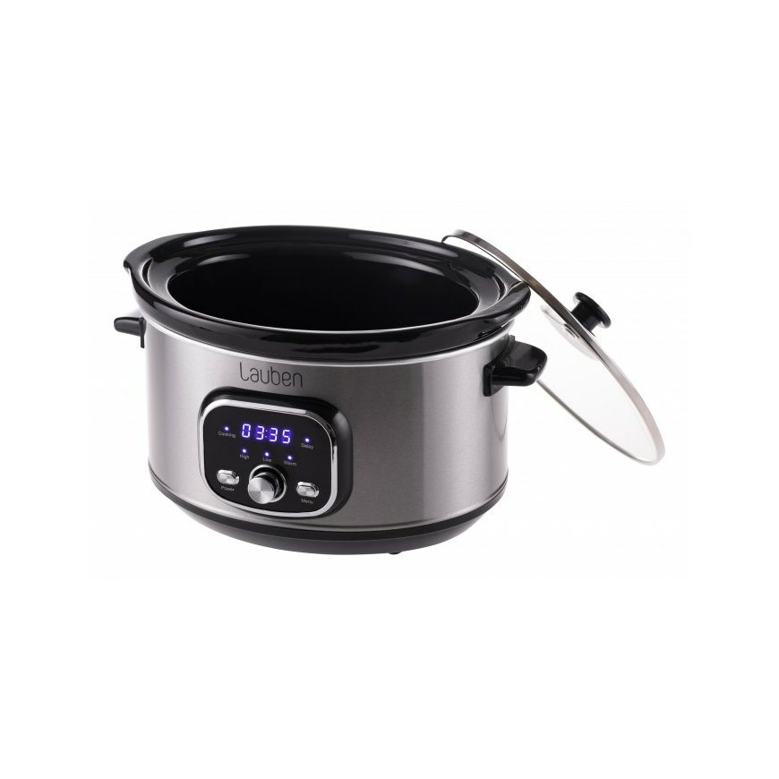 Lauben LBNSC3500SB slow cooker 3.5 L 200 W Black, Stainless steel – 2