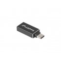 Lanberg AD-UC-UA-02 kabeļu spraudņu pāreja USB 3.0 Type C USB 3.0 Type A Melns
