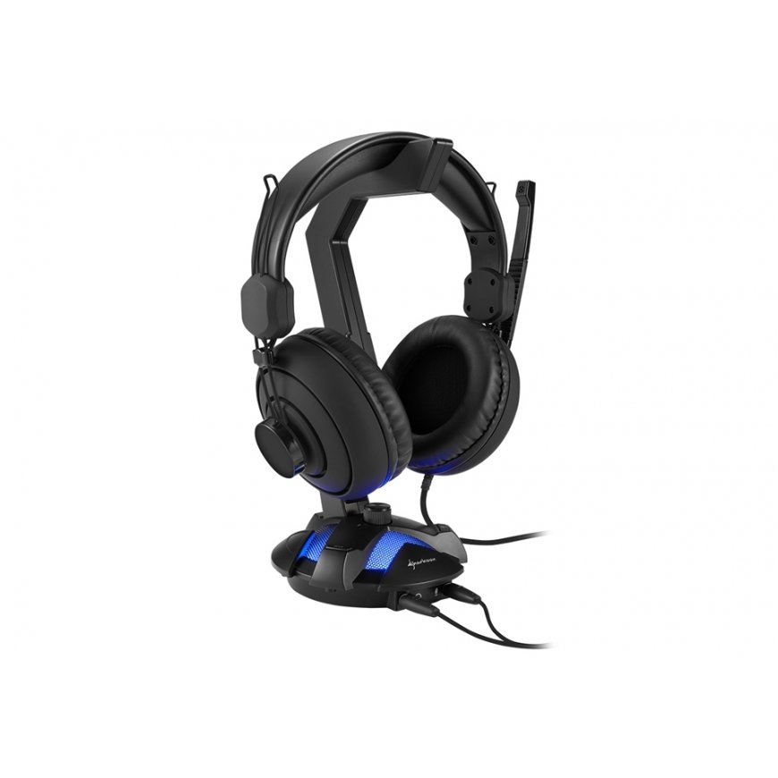 Sharkoon X-Rest 7.1 Active holder Headphones, Headset Black – 2