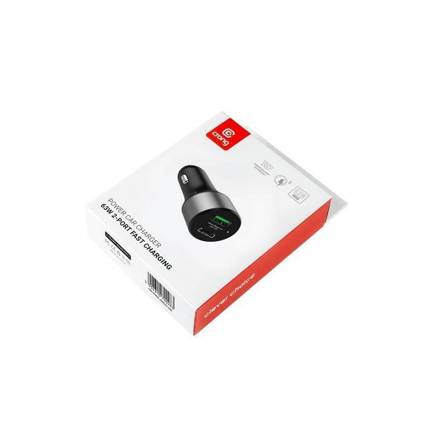 Crong CRG-PWRC-USBC63-BLK mobile device charger – 4