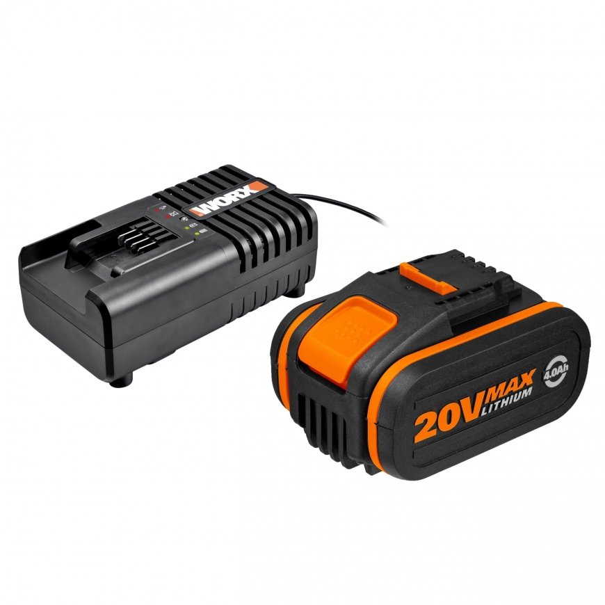 WORX WA3604 elektroinstrumenta akumulators un lādētājs