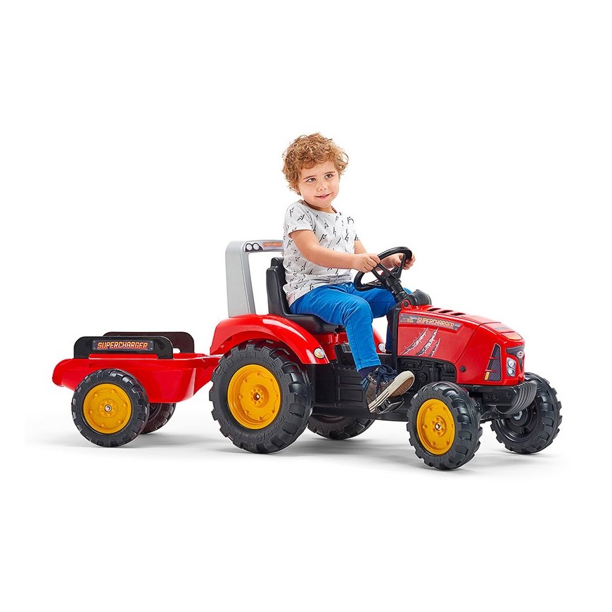 Falk 2020AB Keinu- ja ratsastuslelu Päällä istuttava traktori – 3