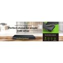 Zyxel GS1900-8 tīkla pārslēgs Vadīts Gigabit Ethernet (10/100/1000) Melns Zyxel GS1900-8 tīkla pārslēgs Vadīts Gigabit Ethernet (10/100/1000) Melns