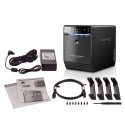 Fantec QB-35U31R дисковая система хранения данных 0 TB Tower Черный Fantec QB-35U31R дисковая система хранения данных 0 TB Tower Черный