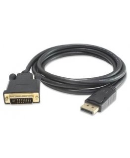 PremiumCord KPORTADK02-03 video cable adapter 3 m DisplayPort DVI Black