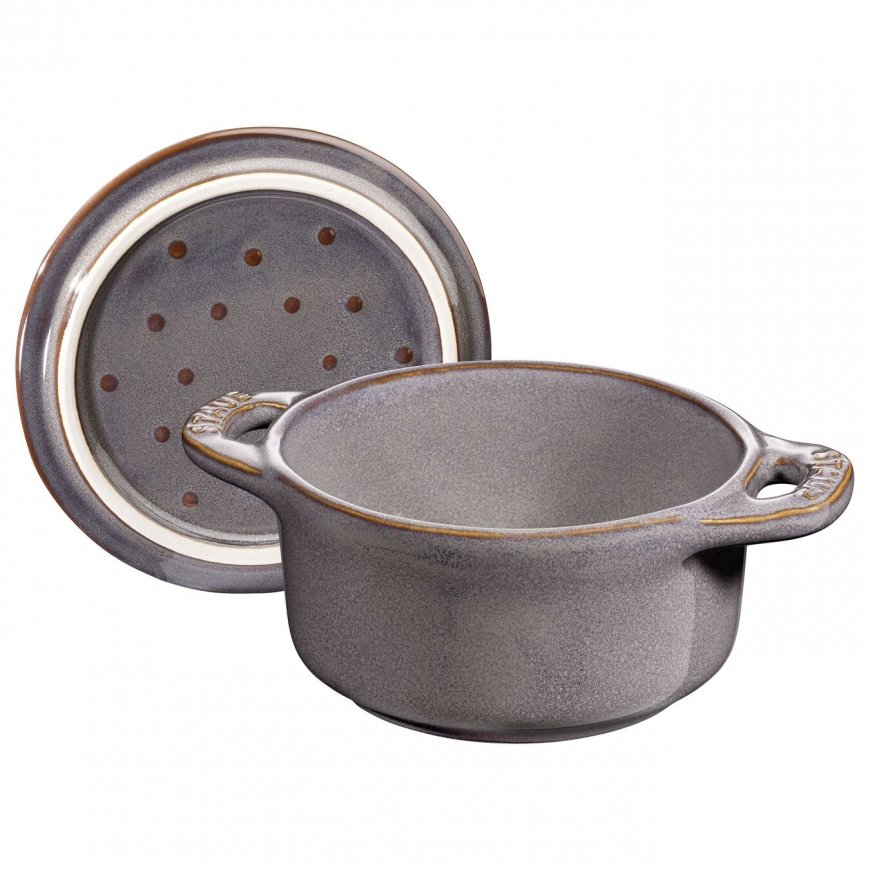 Staub Ceramique 0.2 L Round Ceramic Casserole baking dish – 3