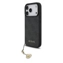 Guess 4G Charm Case for iPhone 17 Pro Tone on Tone Grey Guess 4G Charm Case for iPhone 17 Pro Tone on Tone Grey