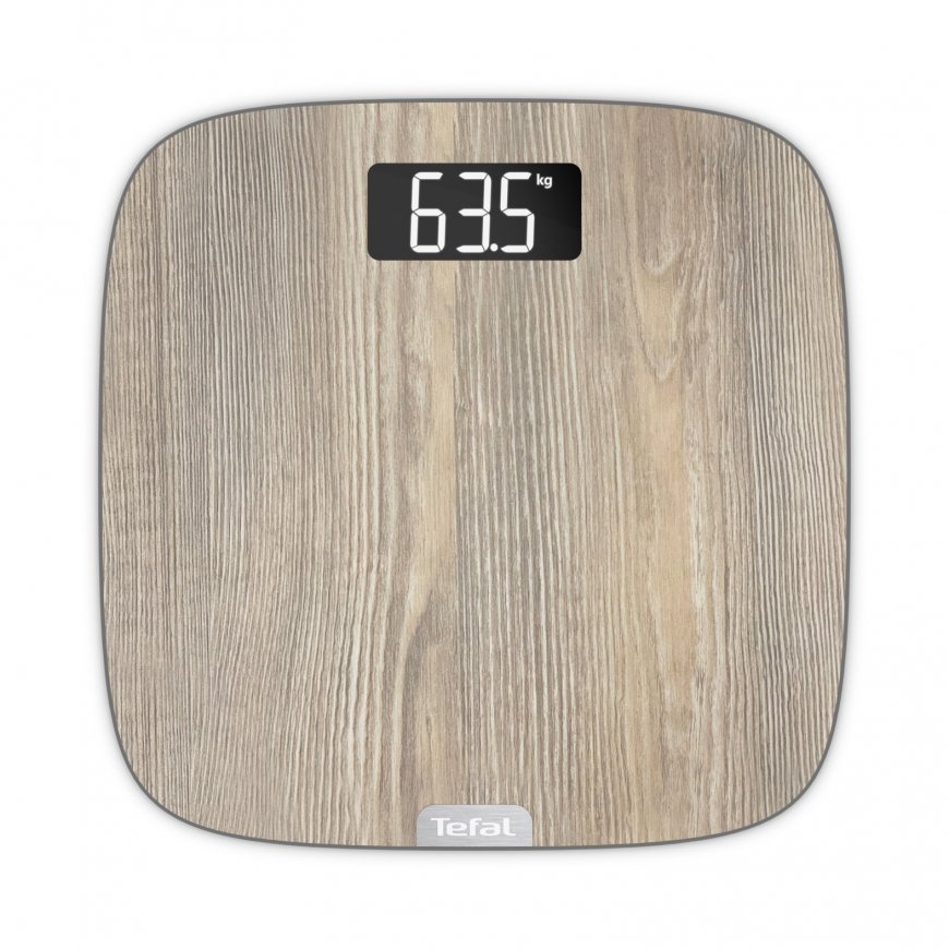 Tefal Origin PP1600 Oval Wood Electronic personal scale